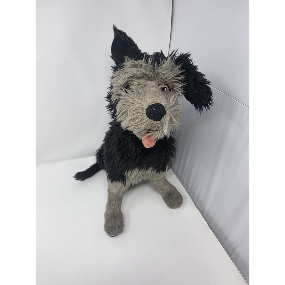 Disney's Lady & the Tramp‎ Live Action Plush Medium 14'' Shaggy Dog Mutt Terrier